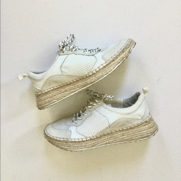 MARC FISHER ESPADRILLE SNEAKERS SZ.9 - Picture 1 of 5